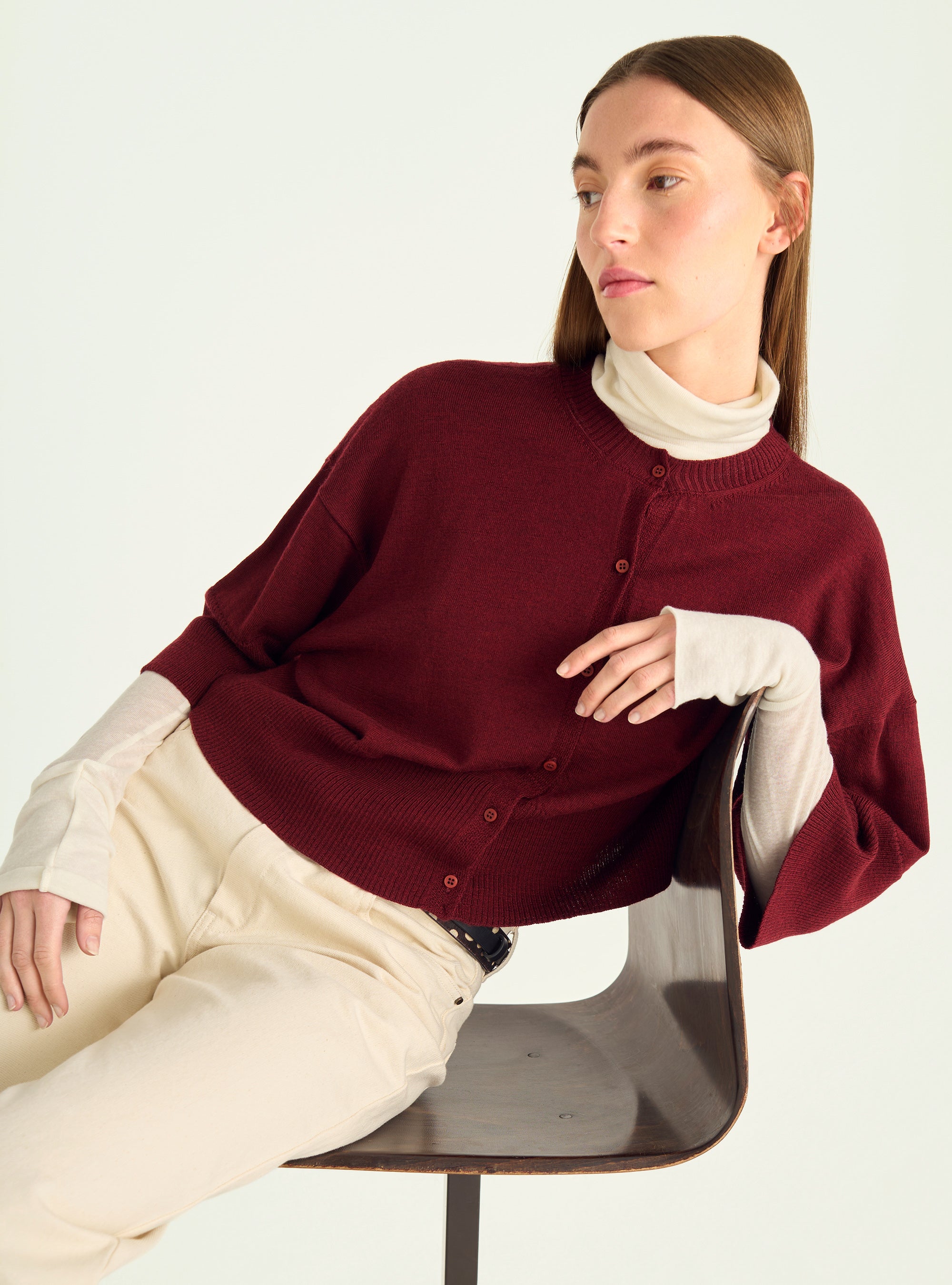 Short-sleeved cardigan T-shirt