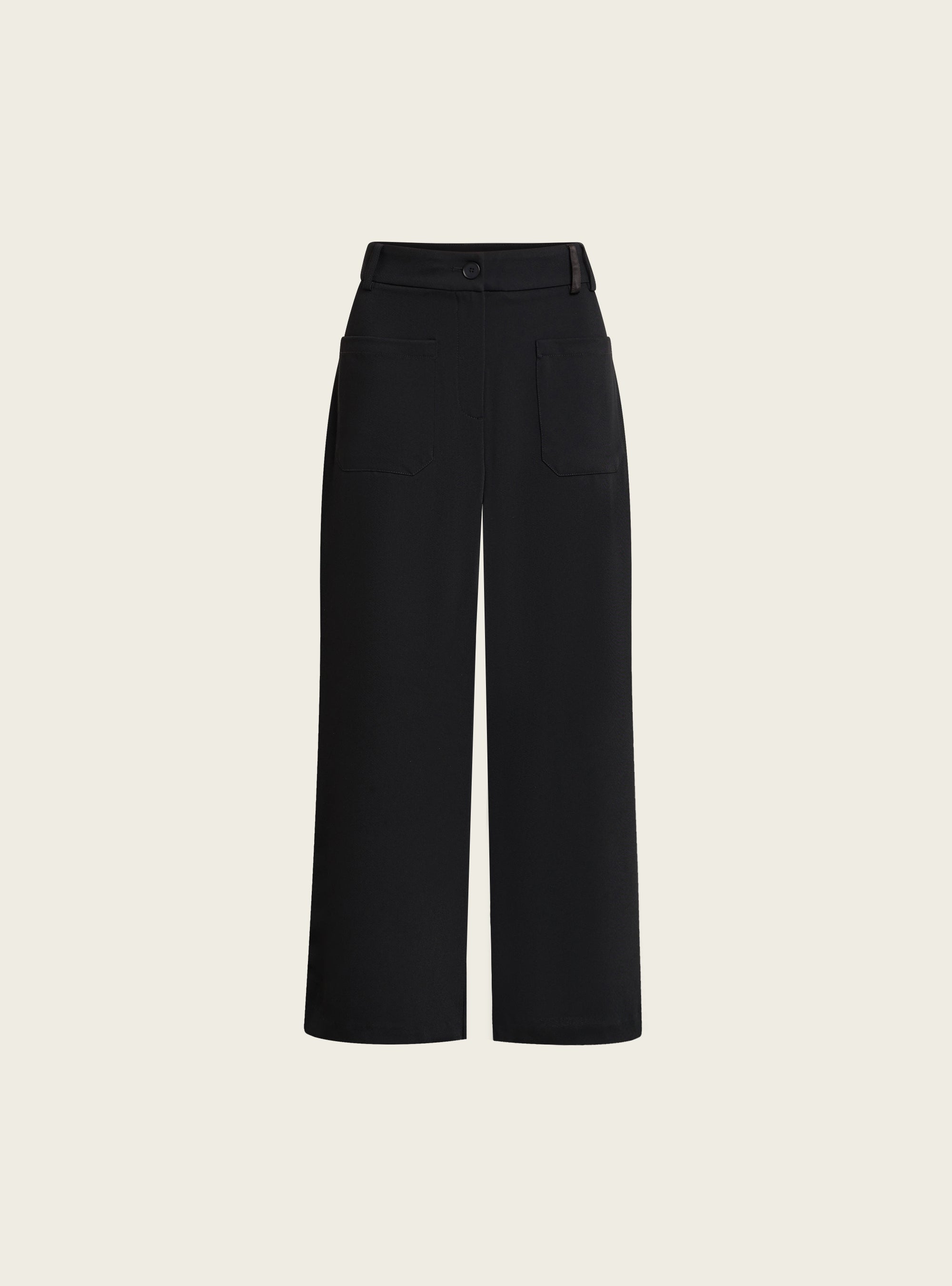 High-waisted cropped pants