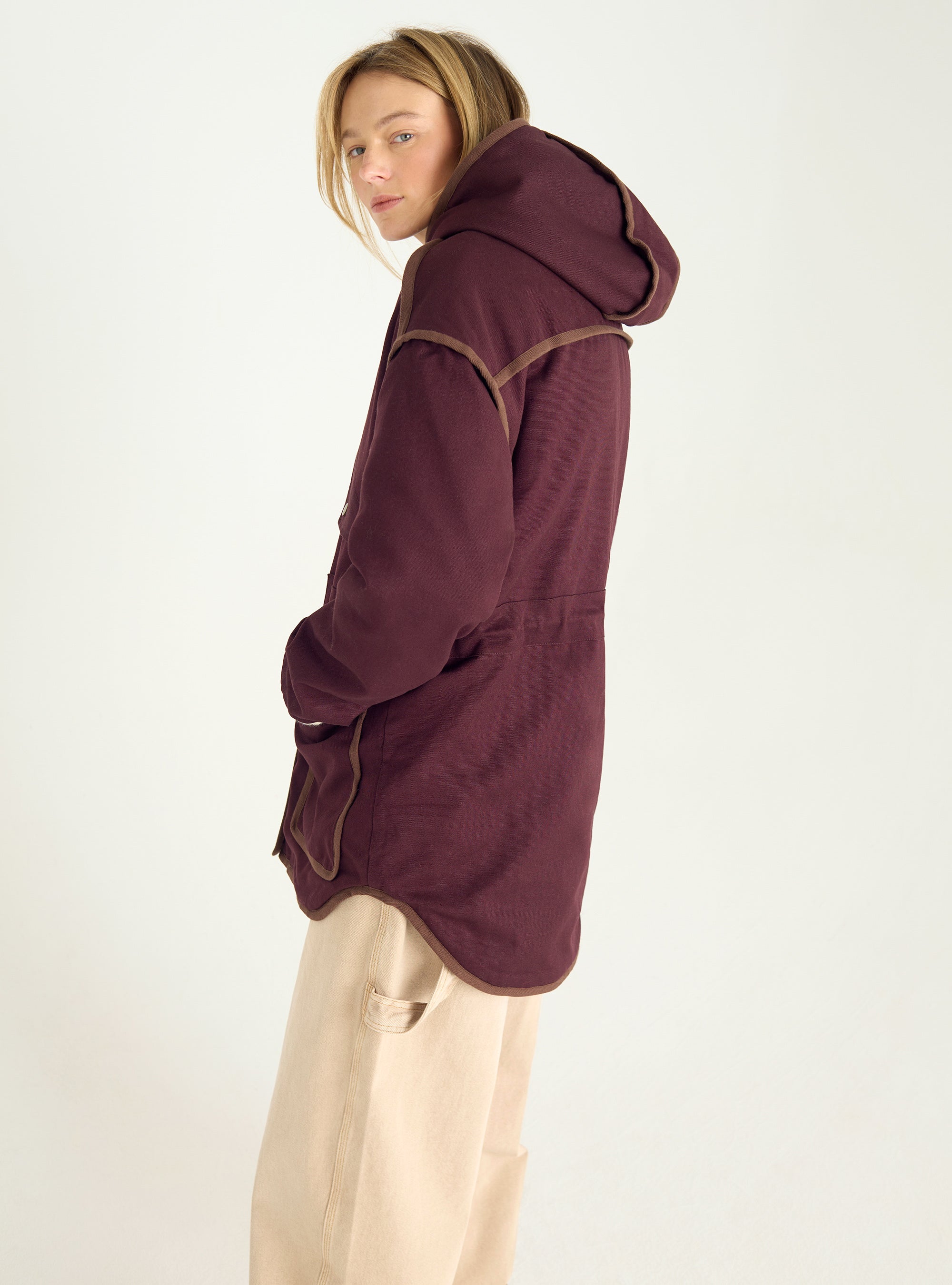 Cotton canvas parka
