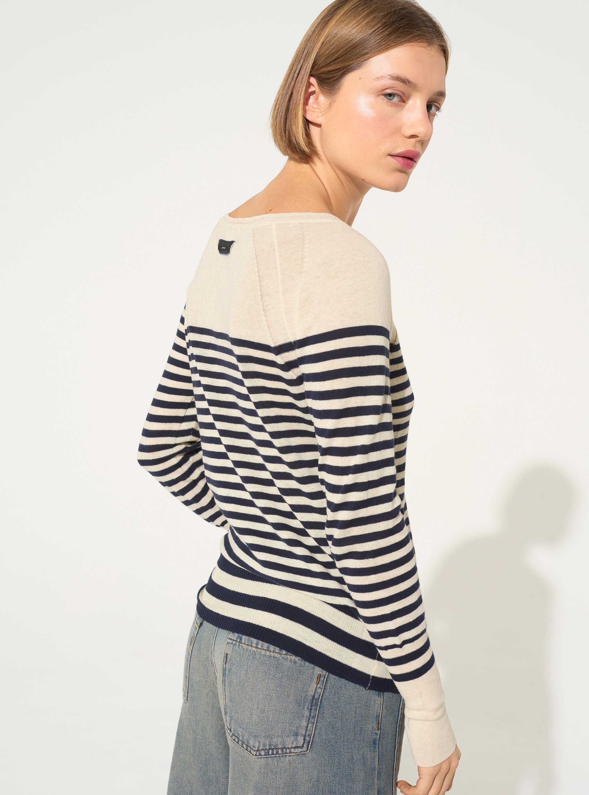 Cotton sailor shirt