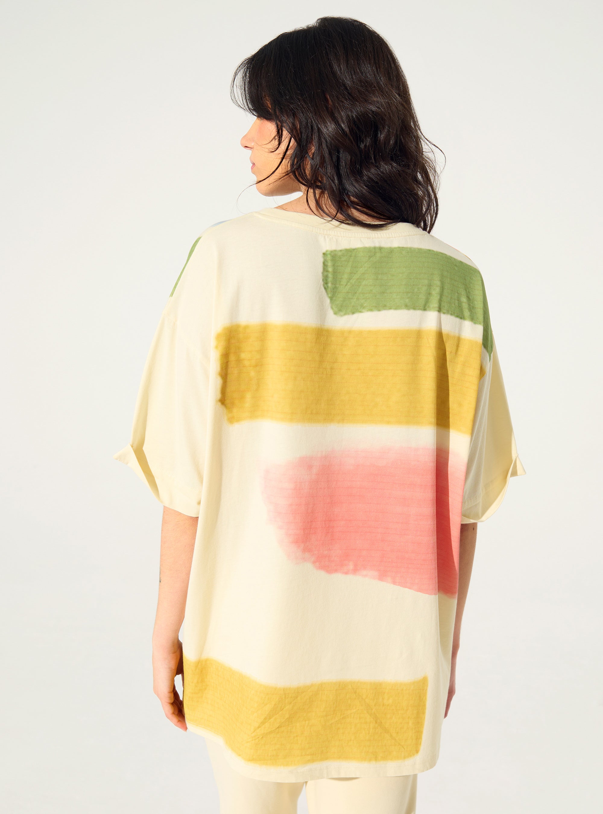 Organic cotton home printed T-shirt