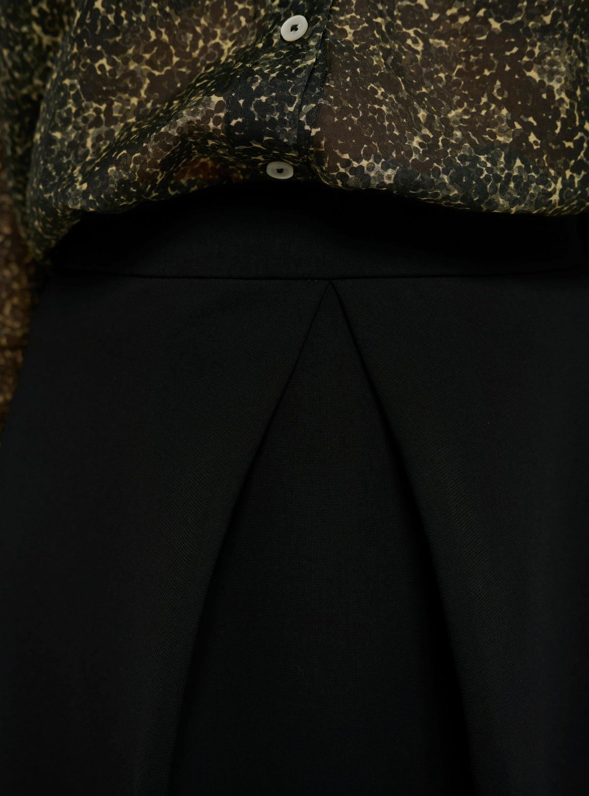 Cotélac Mini skater skirt