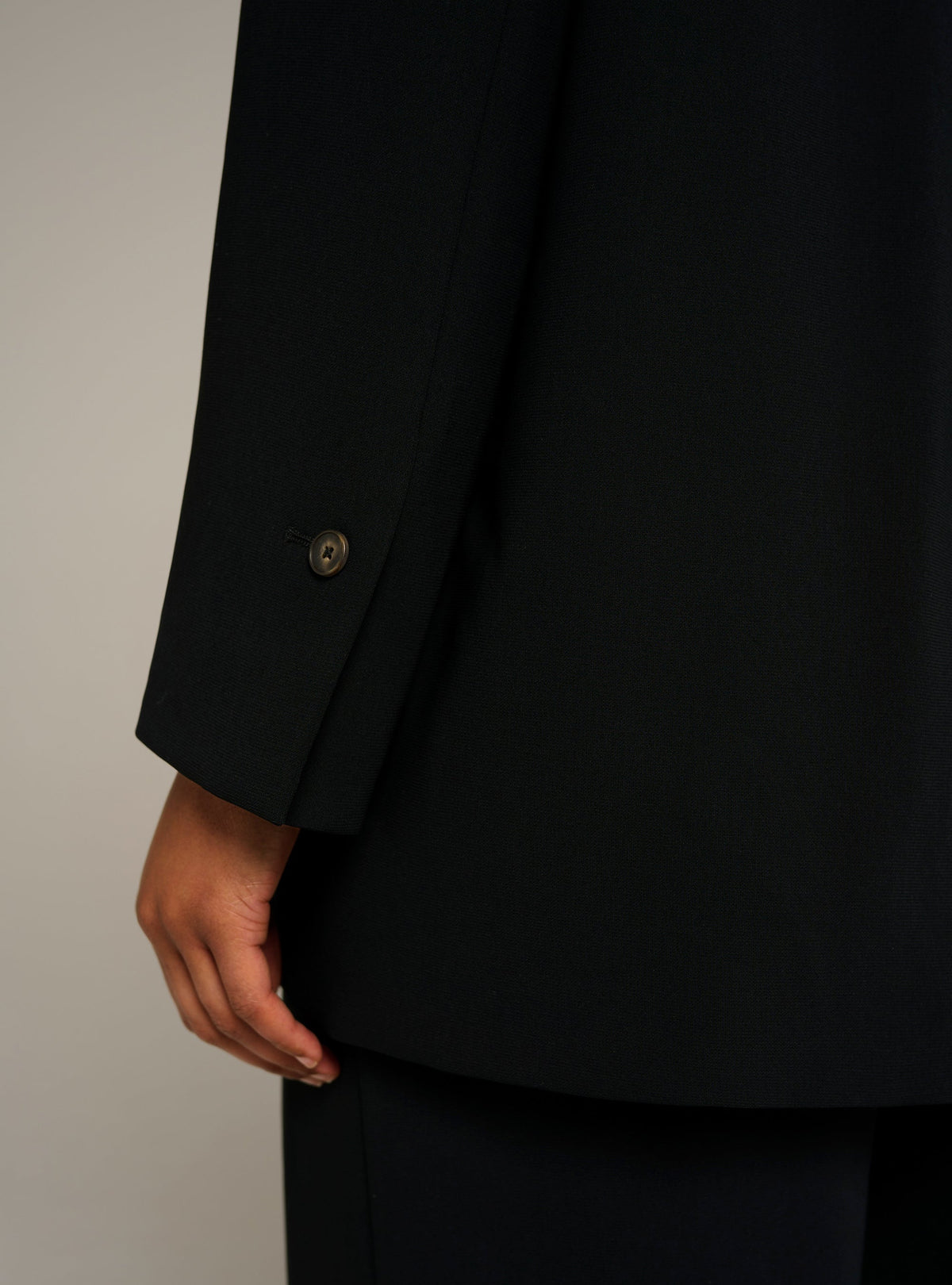 Cotélac Oversized long-sleeve blazer