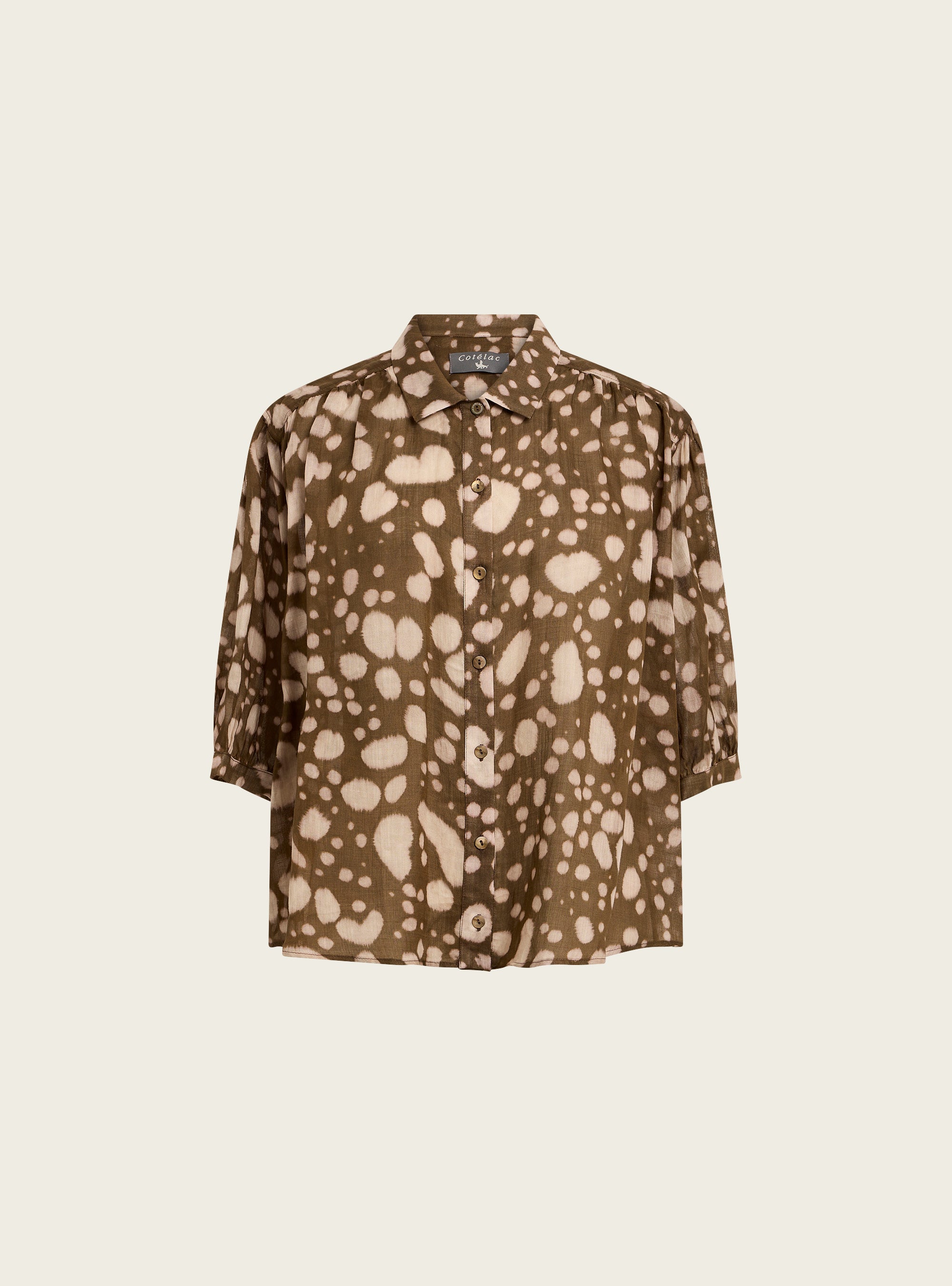 Balloon sleeve shirt