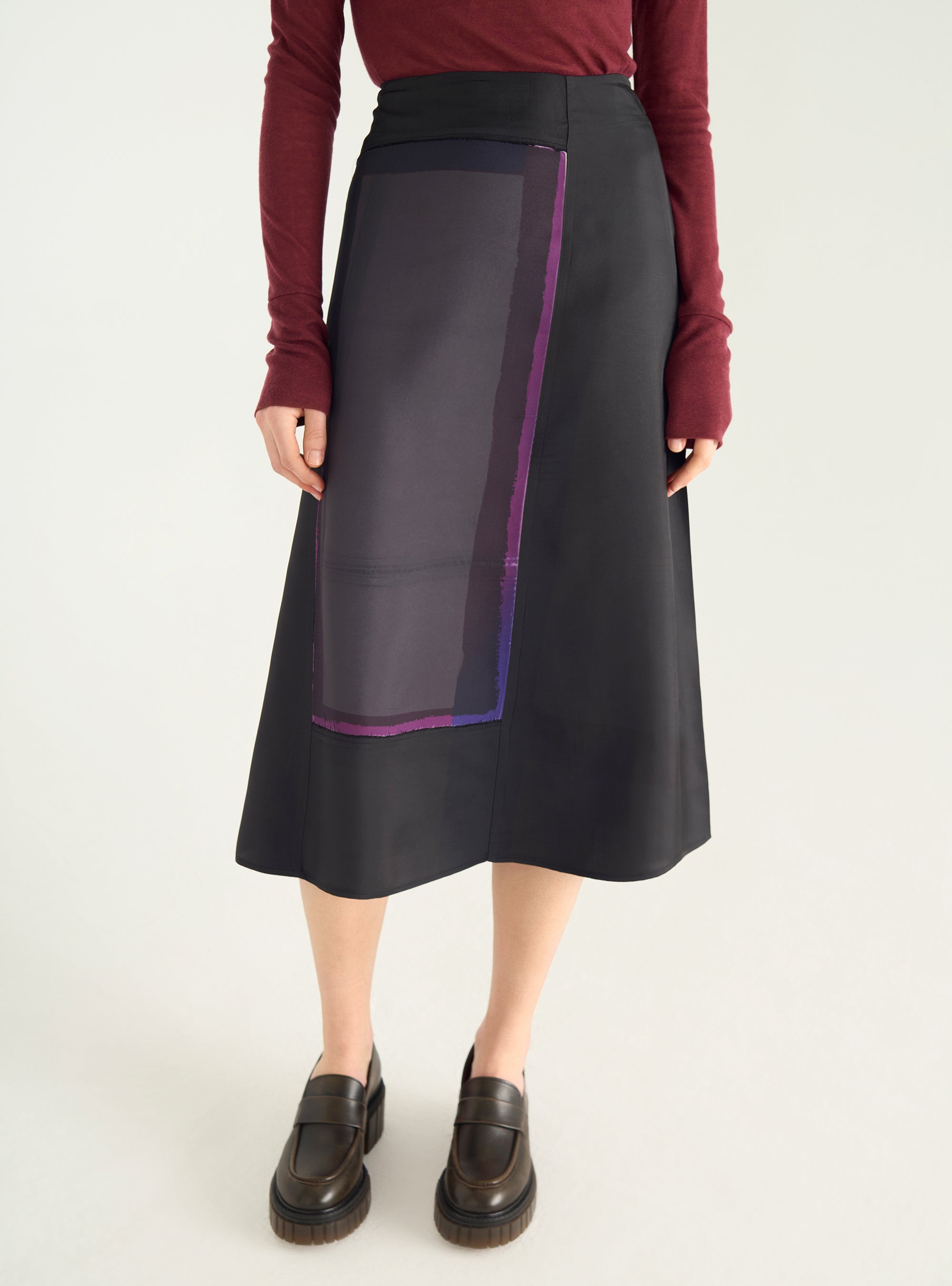 Sublimated trapeze skirt