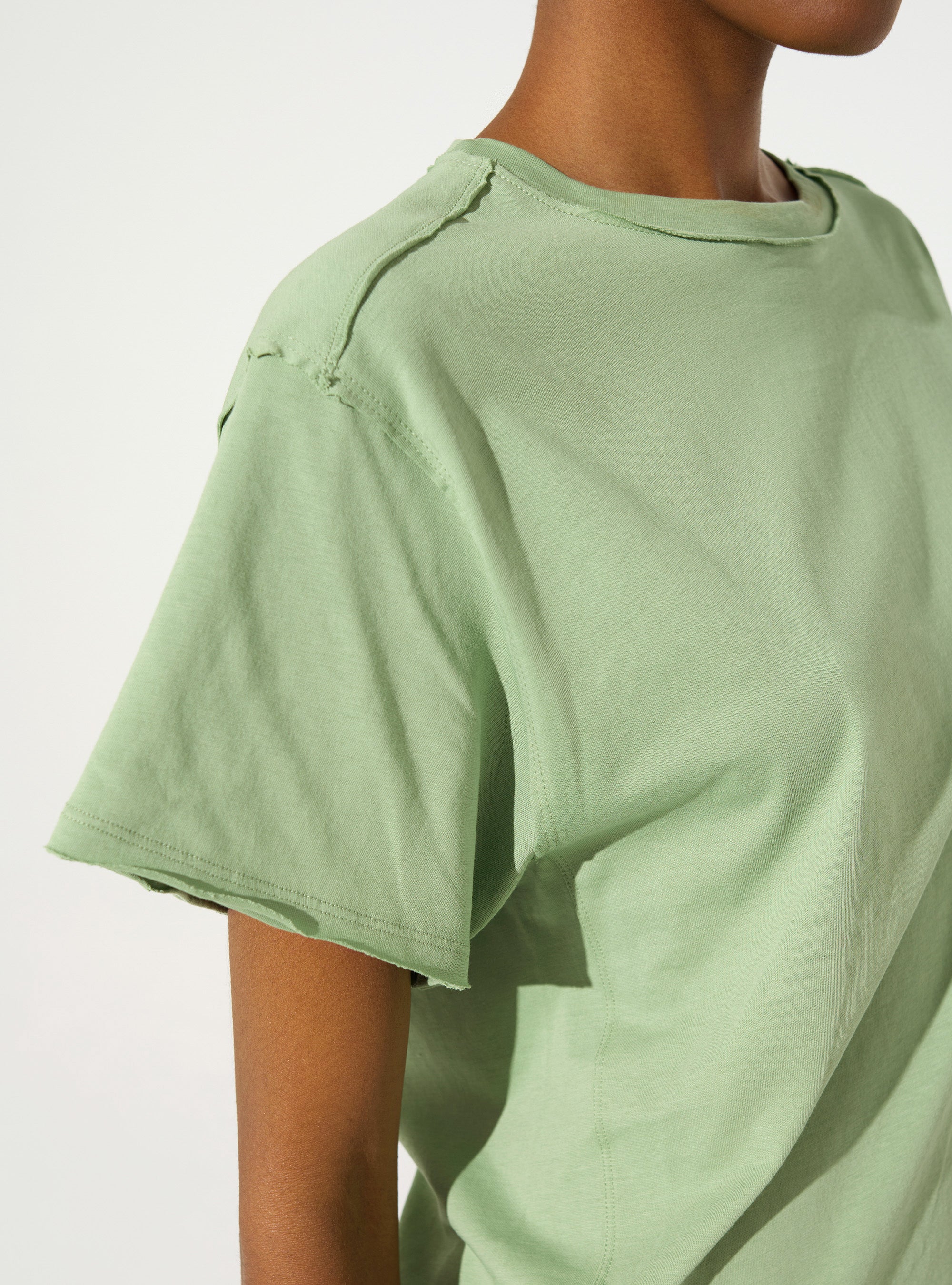 Green organic cotton T-shirt