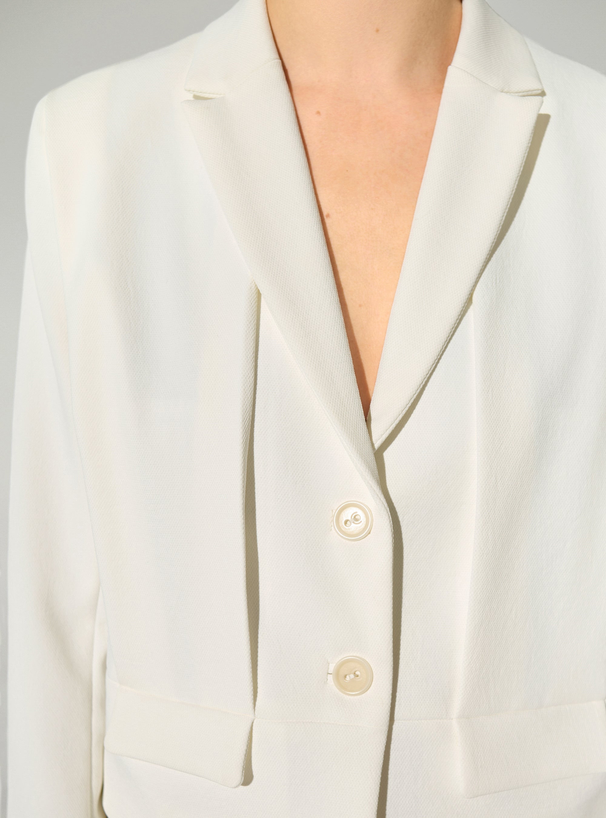 White straight jacket
