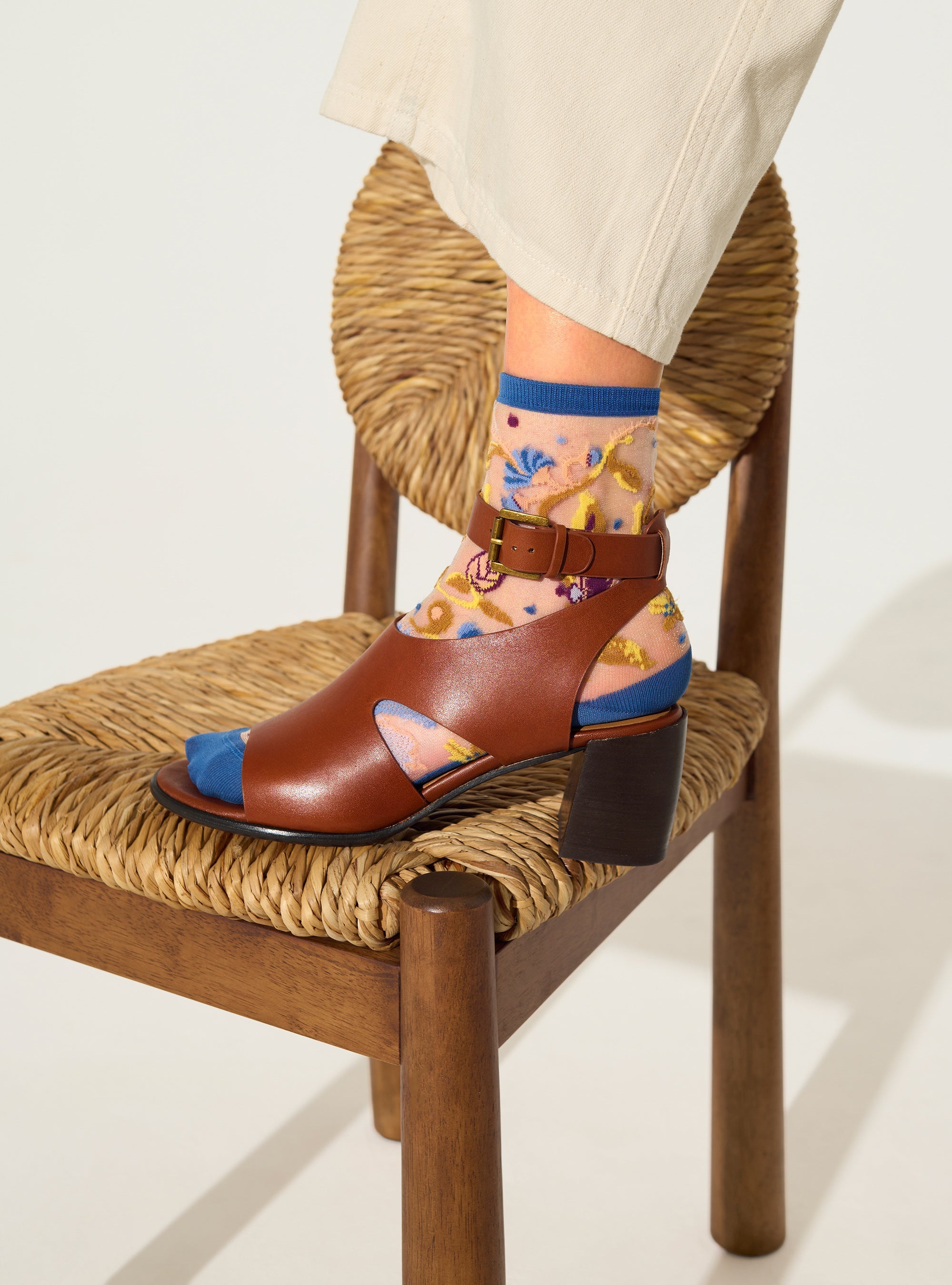 Floralia Socks — Cotélac x Atelier St Eustache