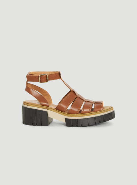 Leather sandals