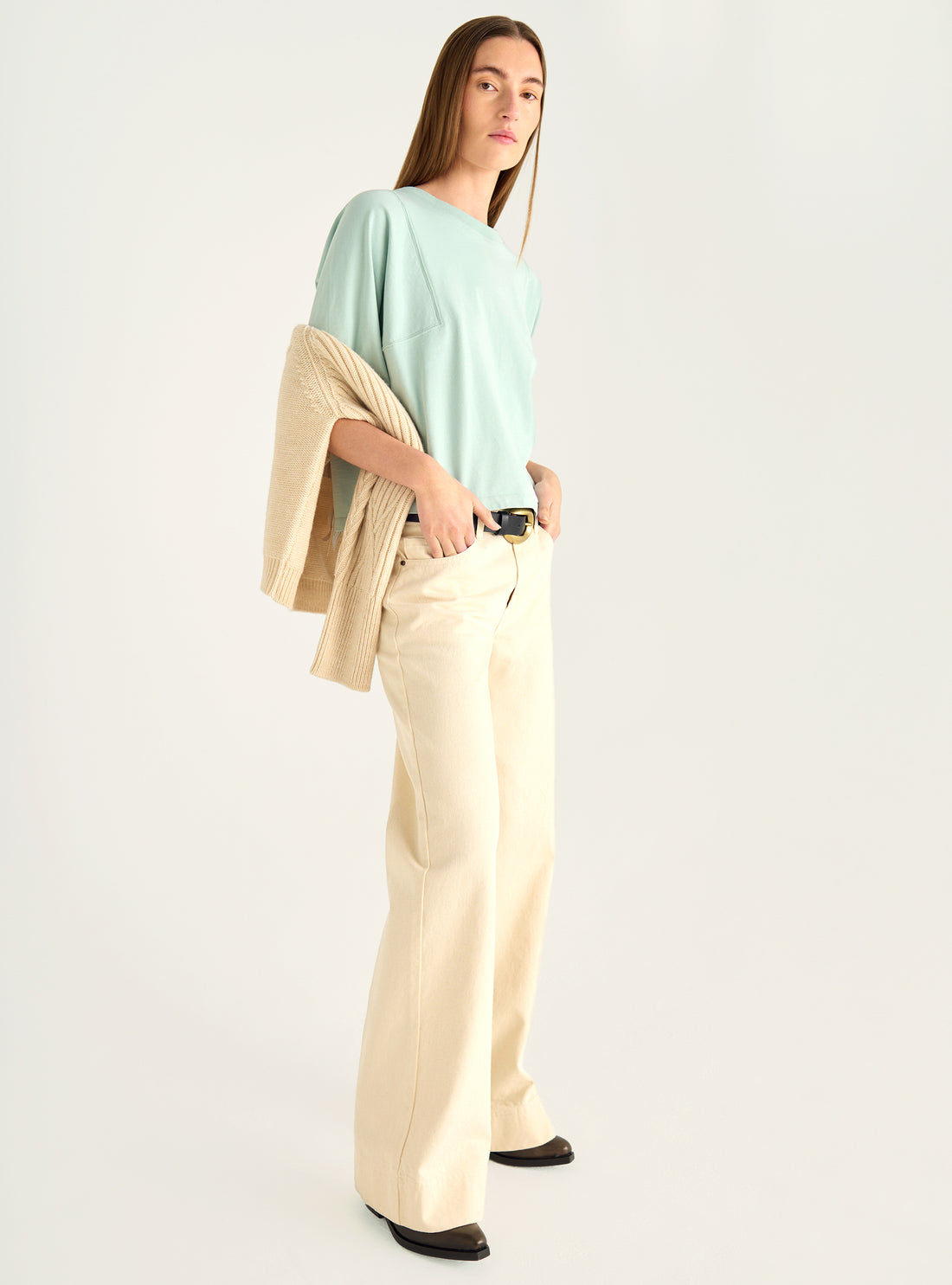 Organic cotton boxy t-shirt