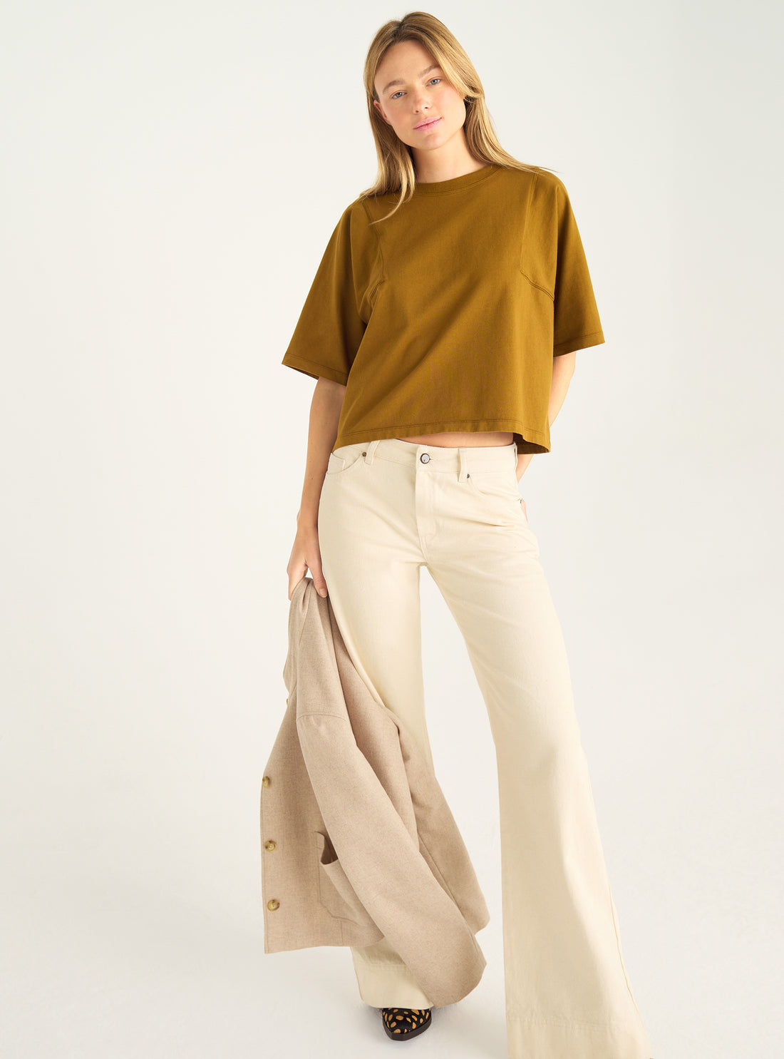 Organic cotton boxy t-shirt