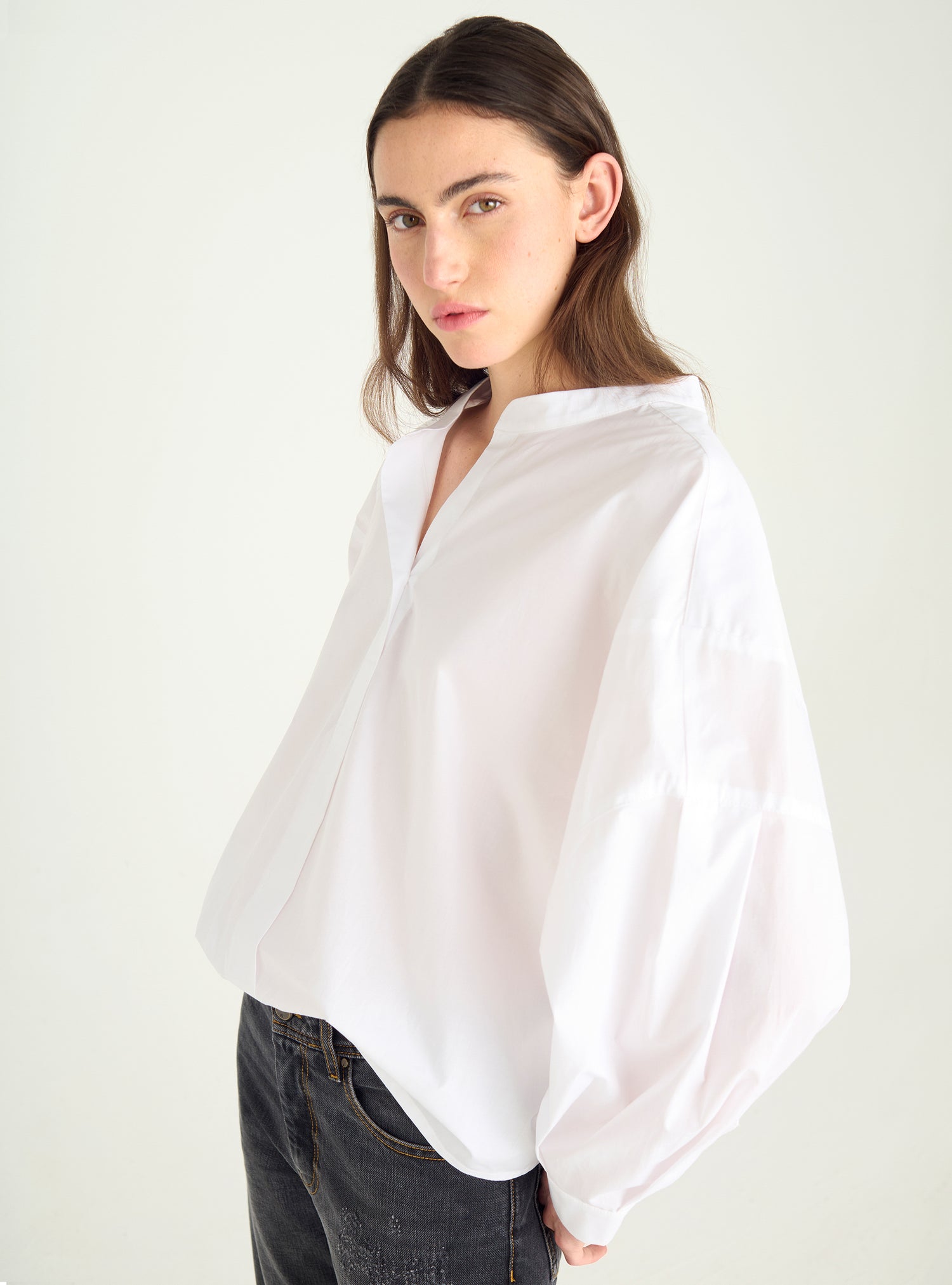 Organic cotton blouse