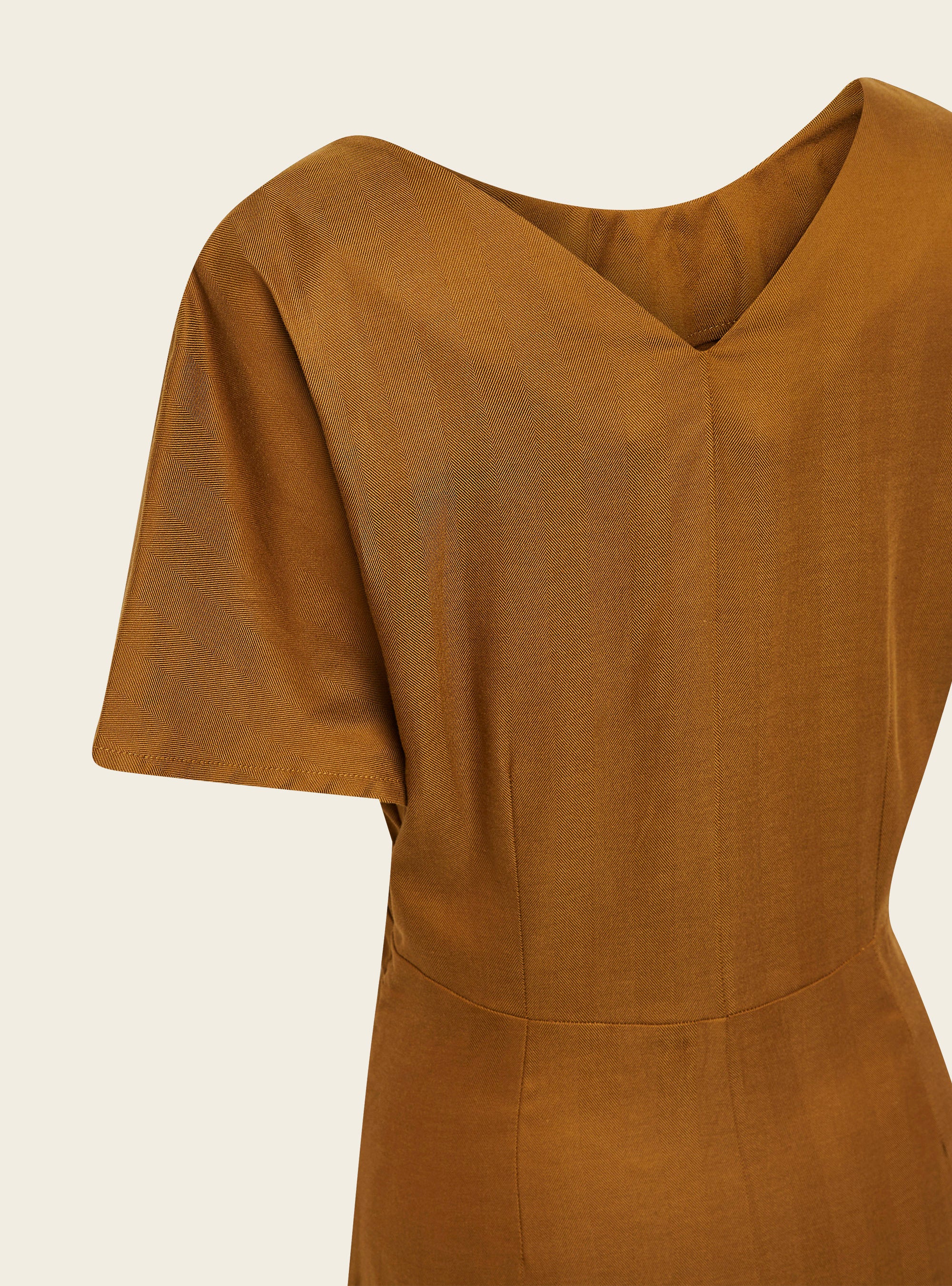 Asymmetrical midi dress