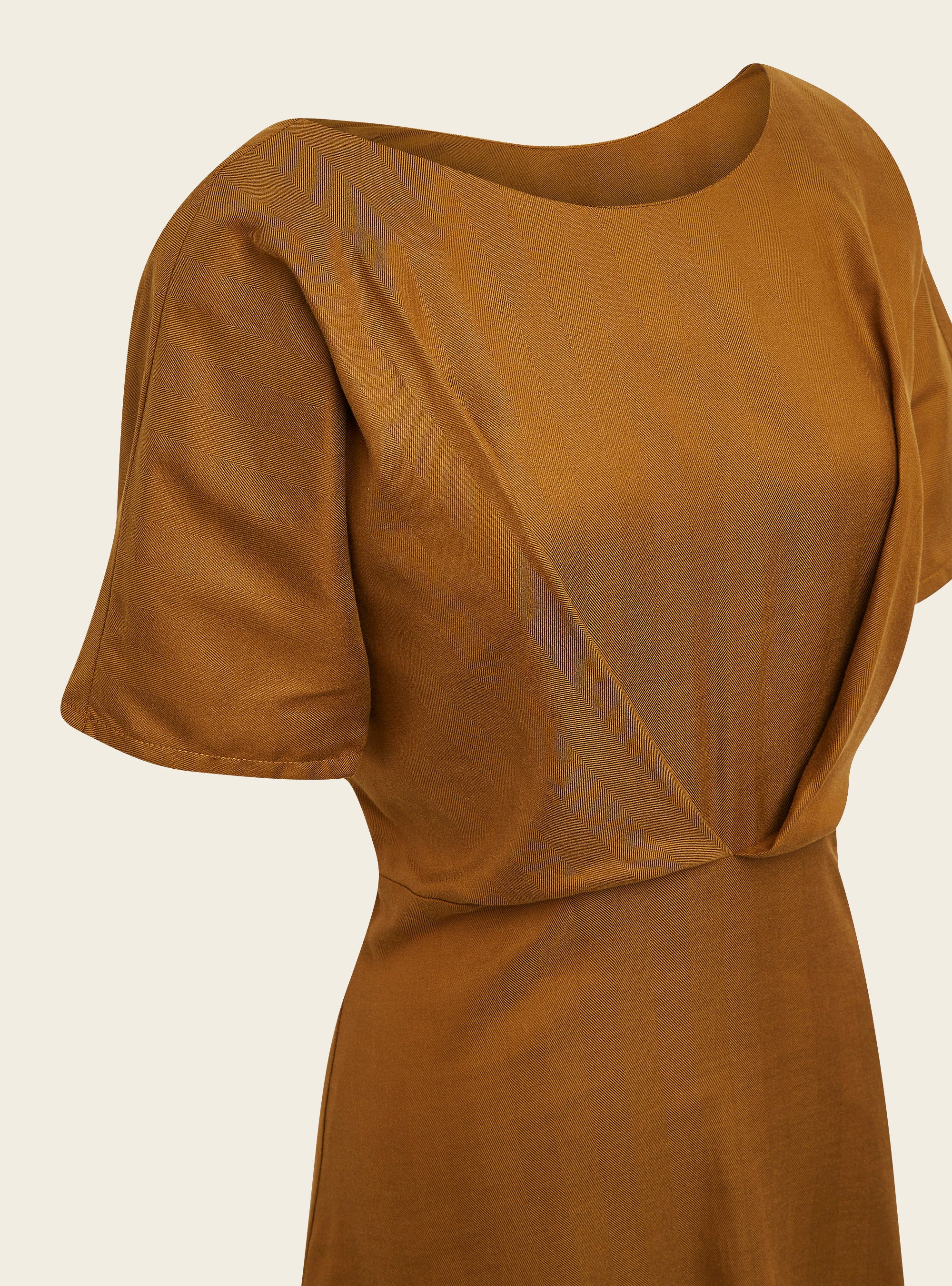 Asymmetrical midi dress