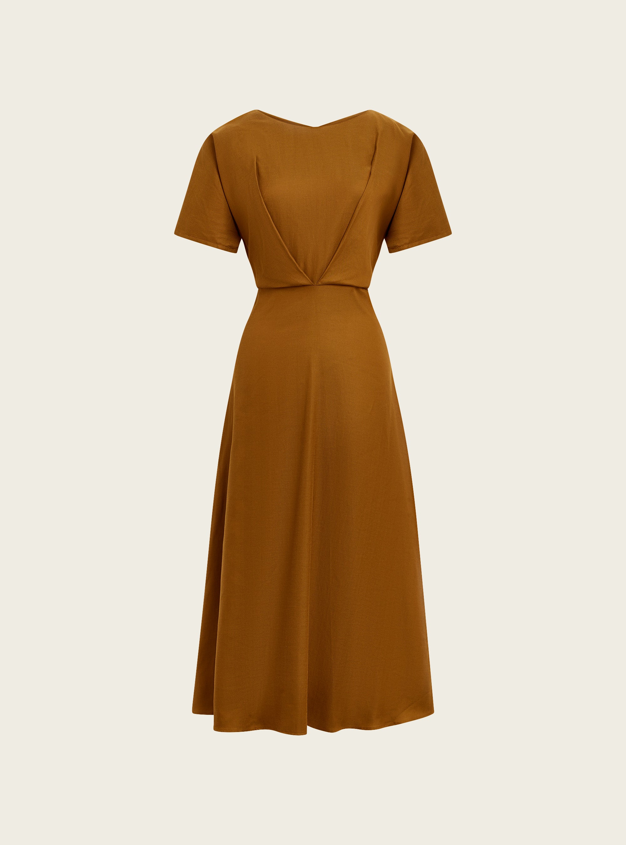 Asymmetrical midi dress