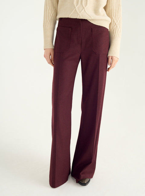 70's high-waisted pants