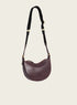 Mini patinated leather bag