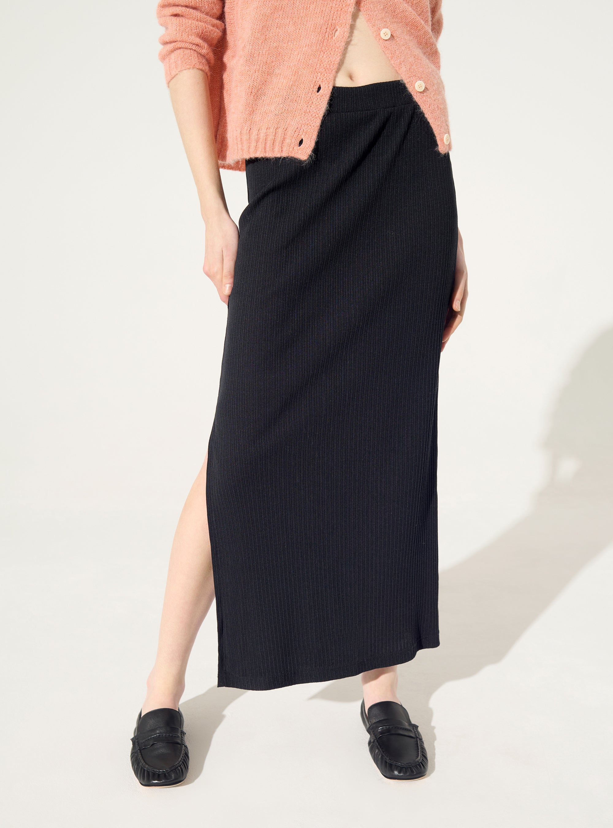 Black cotton skirt – COTELAC | Official Store