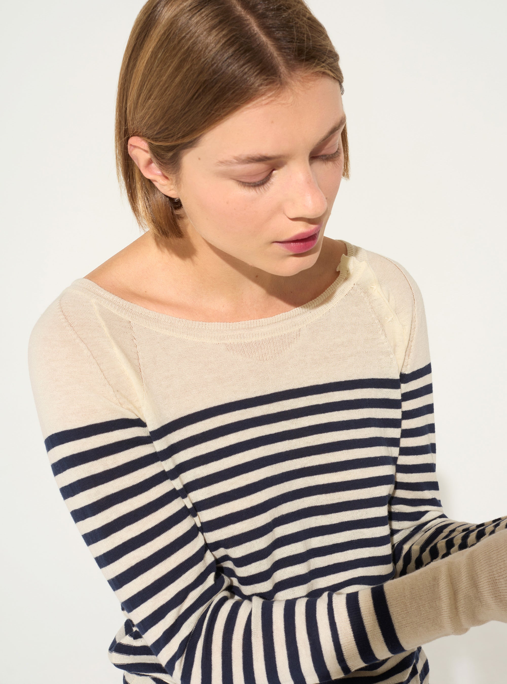 Cotton sailor shirt