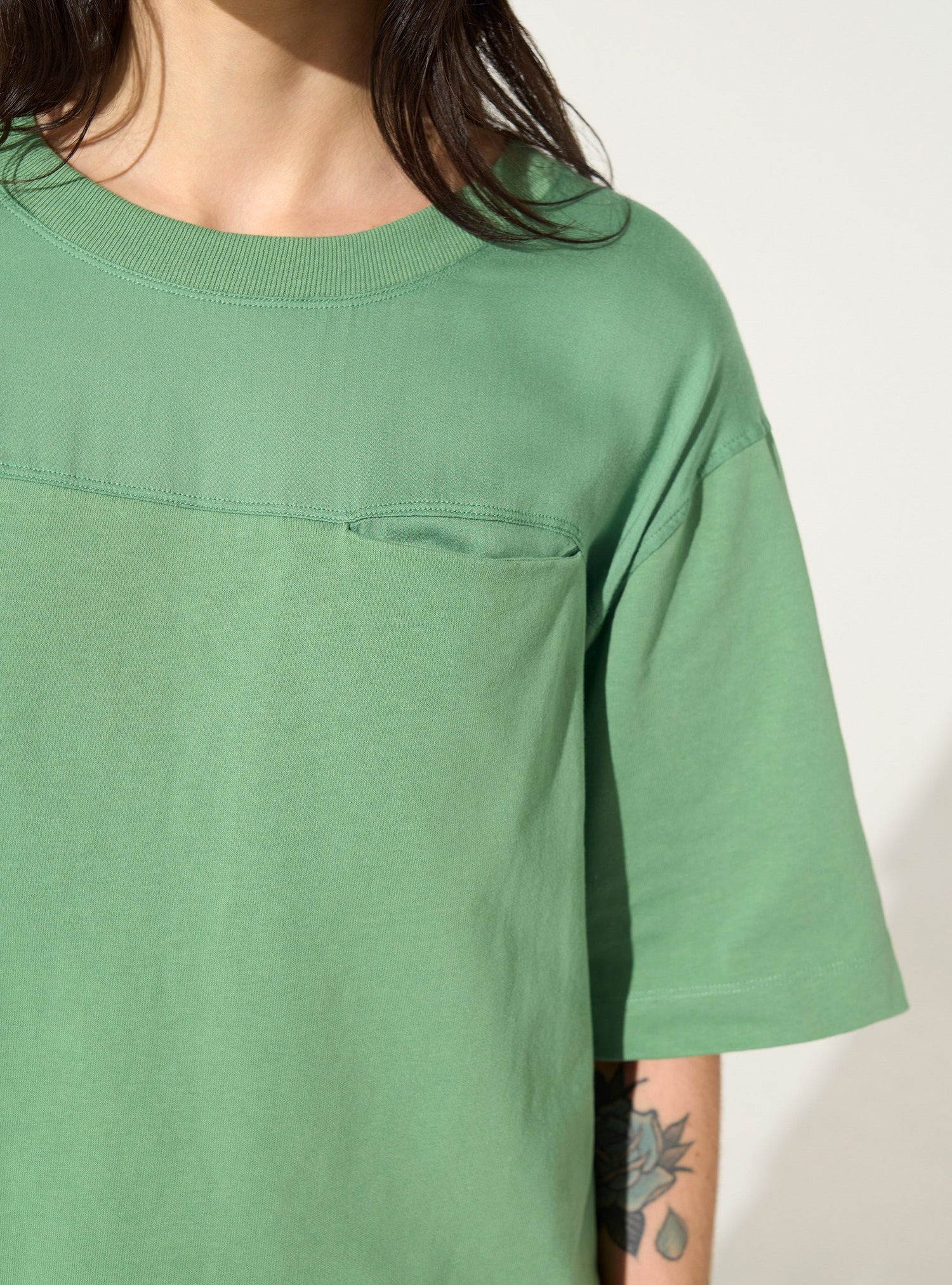 Green Organic Cotton T-Shirt