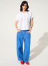 White organic cotton oversized shirt
