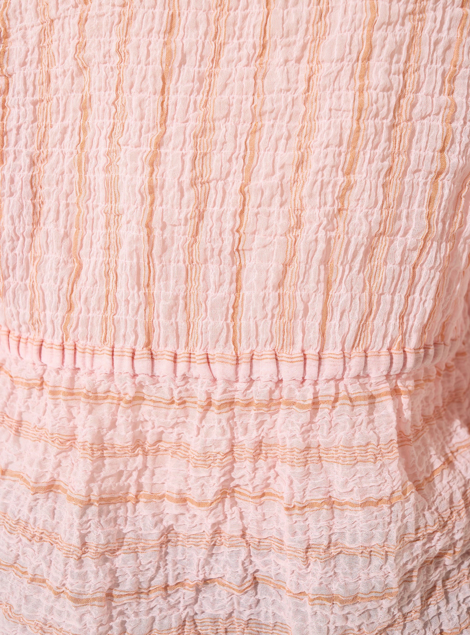 Fitted blouse in pink cotton
