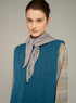 Cotélac acoté Wool triangle scarf