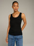 Cotélac acoté Fitted crewneck jersey tank top