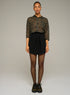 Cotélac acoté Mini skater skirt