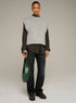 Cotélac acoté Straight-leg jeans