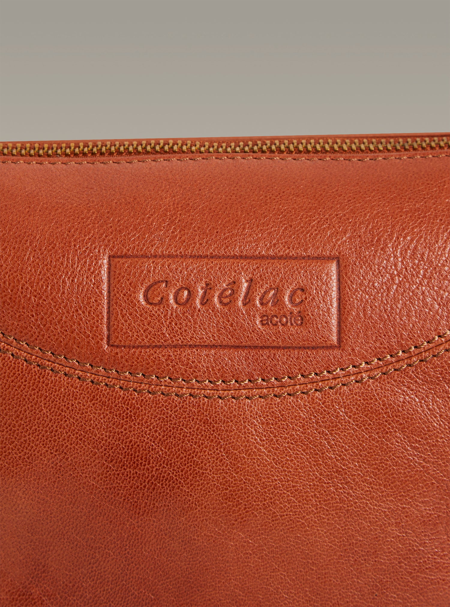 Leather belt bag