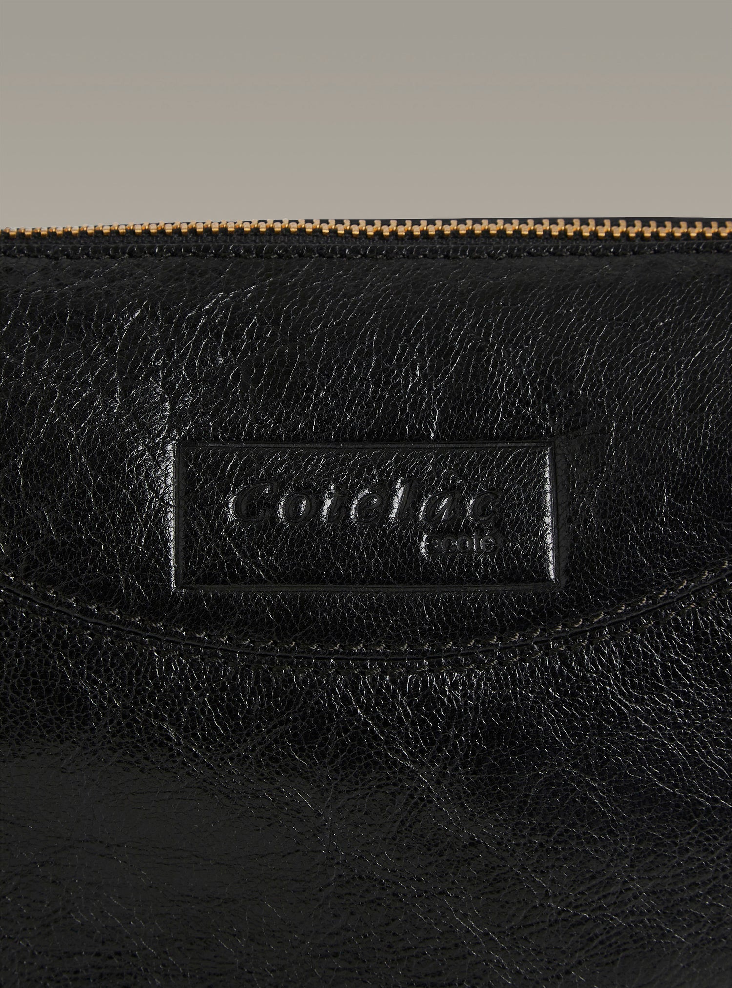 Leather belt bag