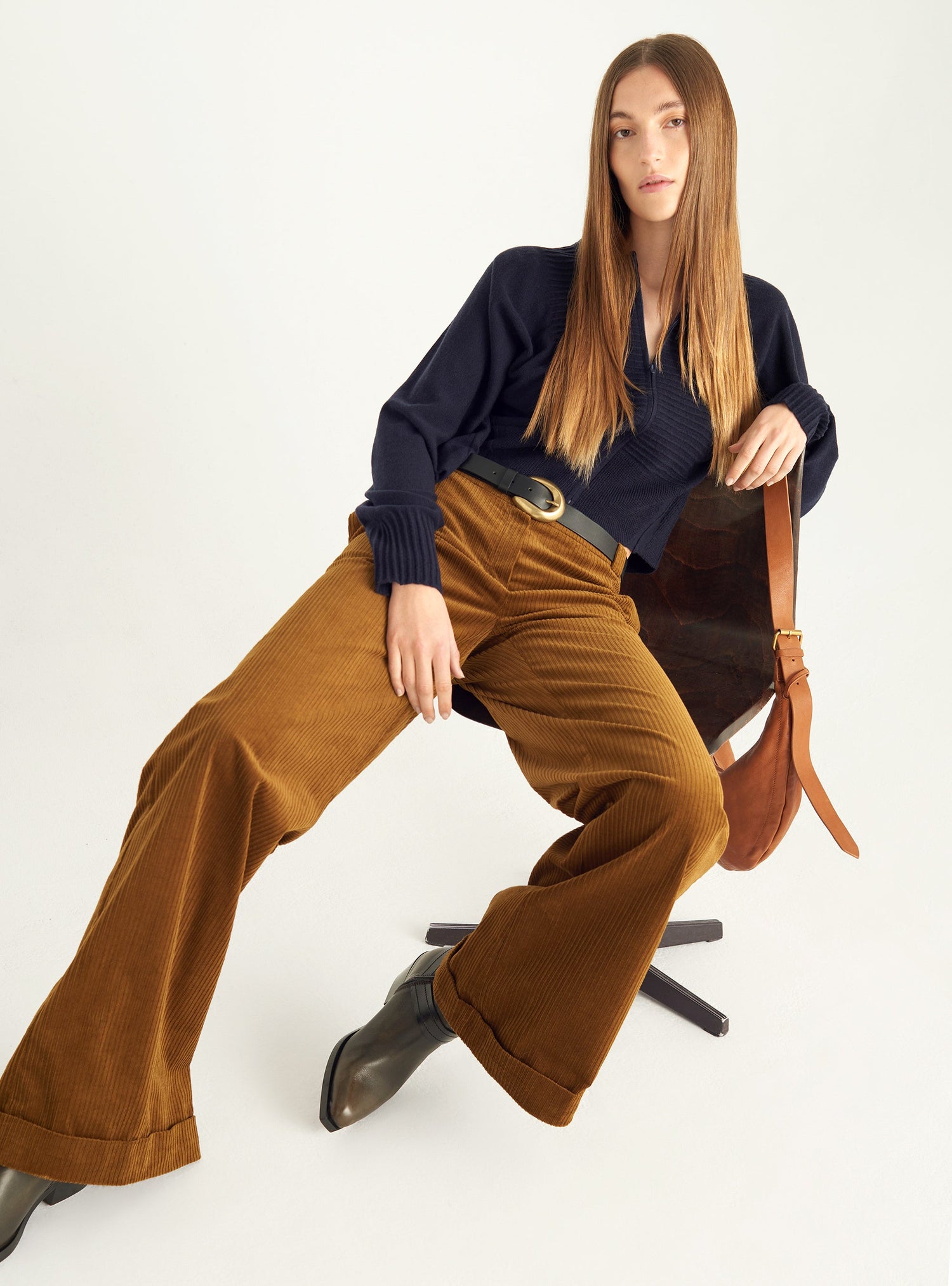 Wool and cotton cardigan