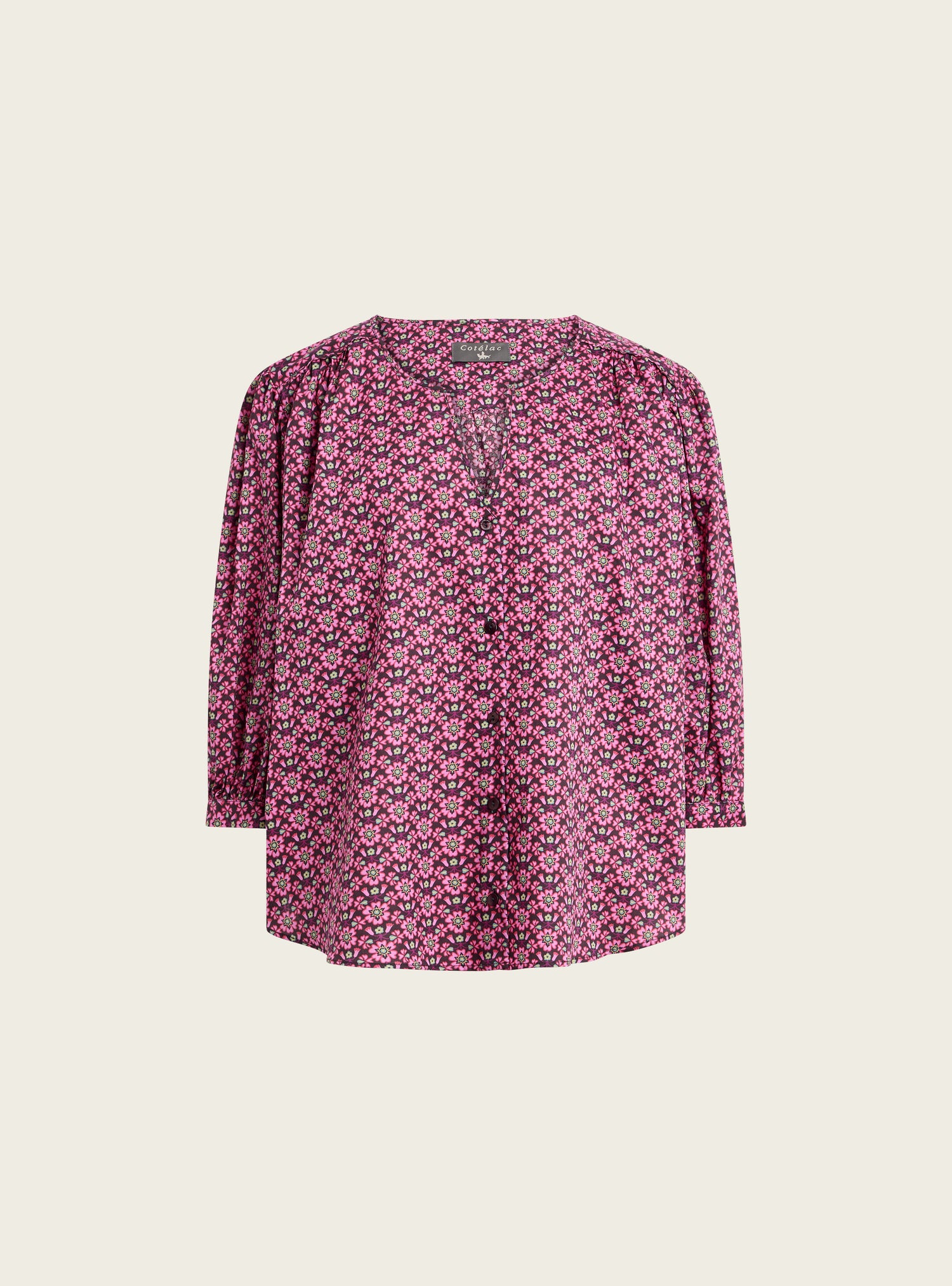 Balloon sleeve shirt