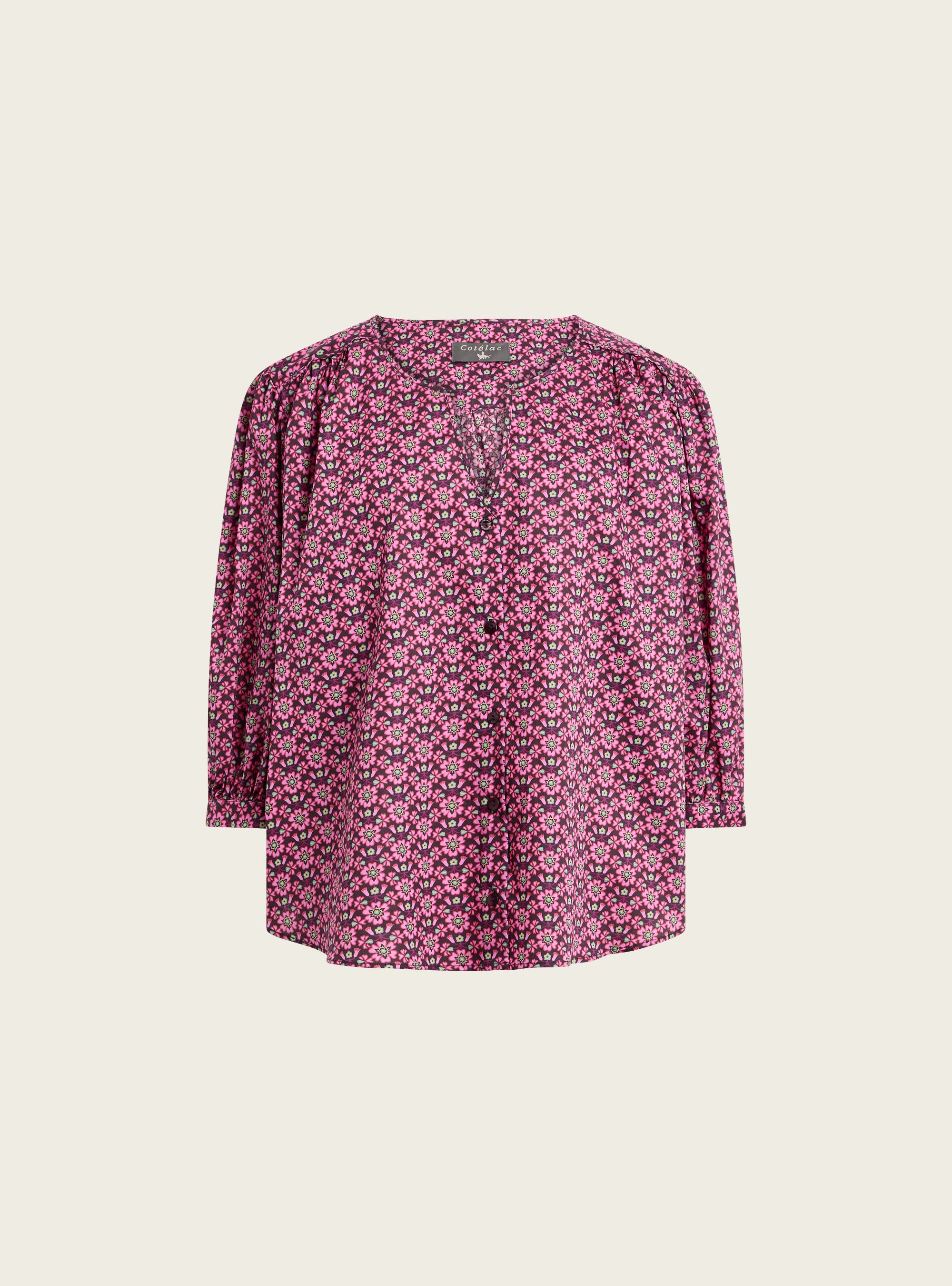 Balloon sleeve shirt