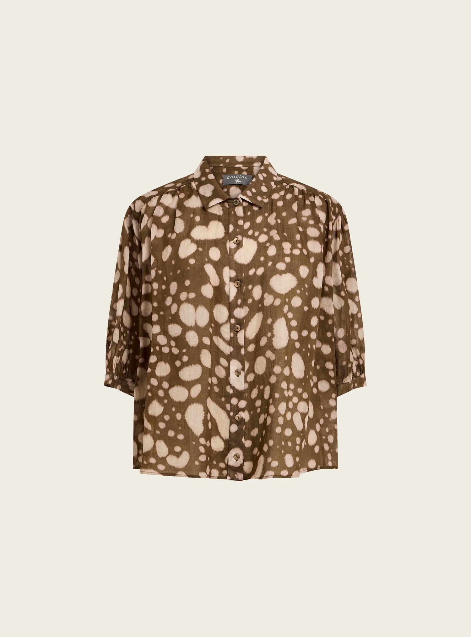 Balloon sleeve shirt