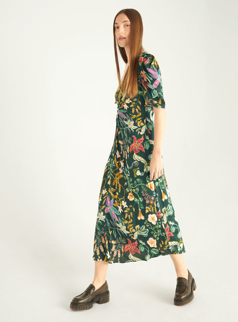 Long fitted dress