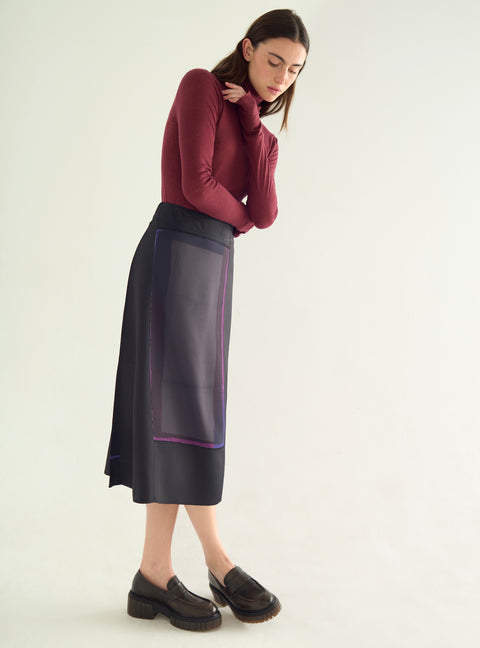 Sublimated trapeze skirt