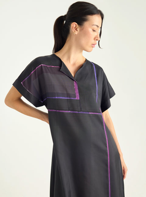 Long graphic dress