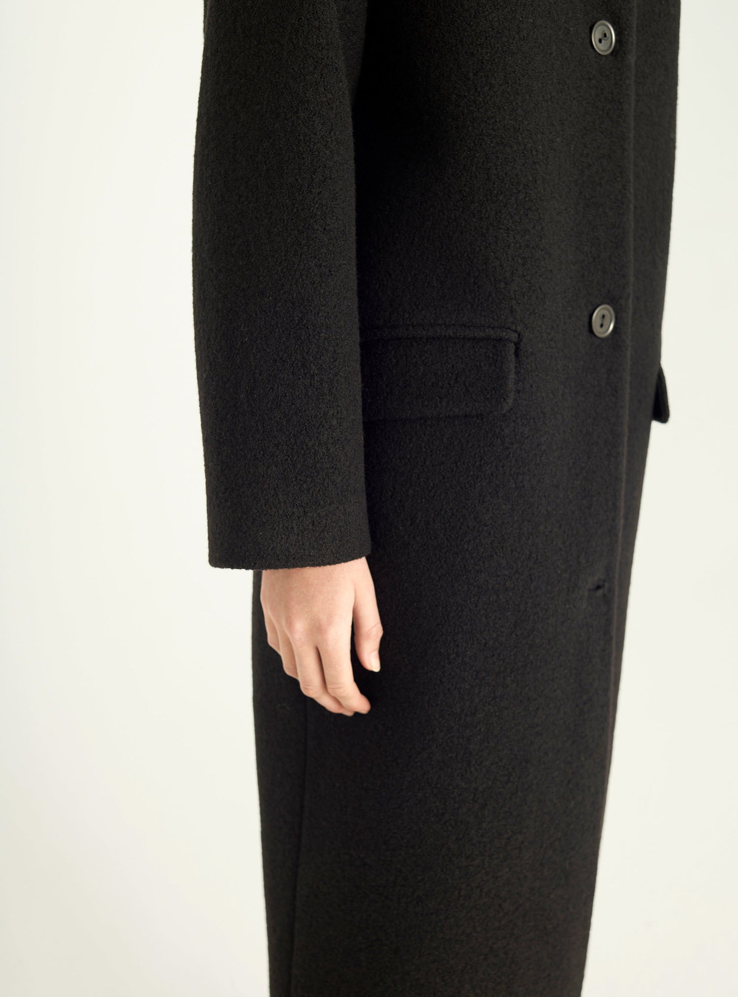Long wool coat
