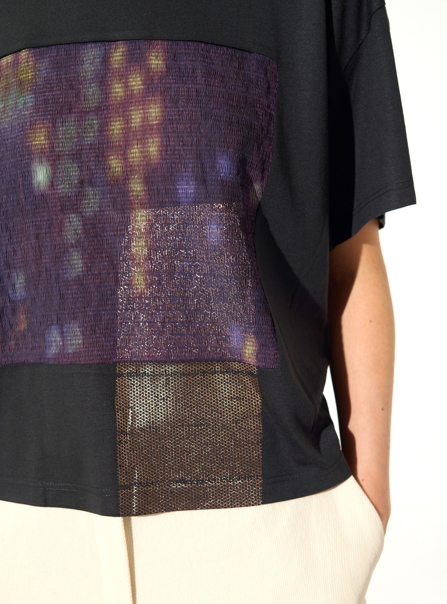 Purple bubble and sublimated T-Shirt