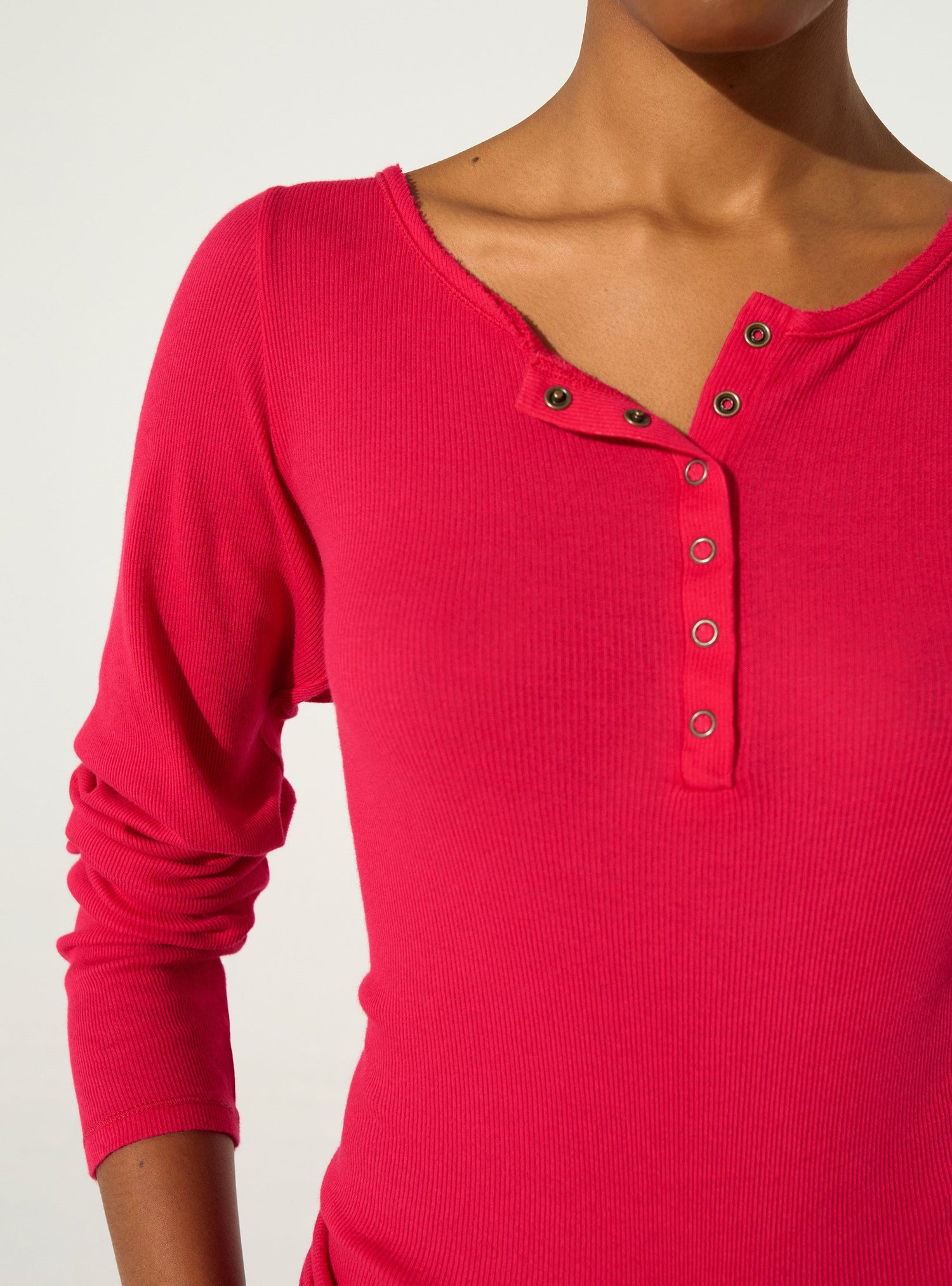 Pink organic cotton T-shirt