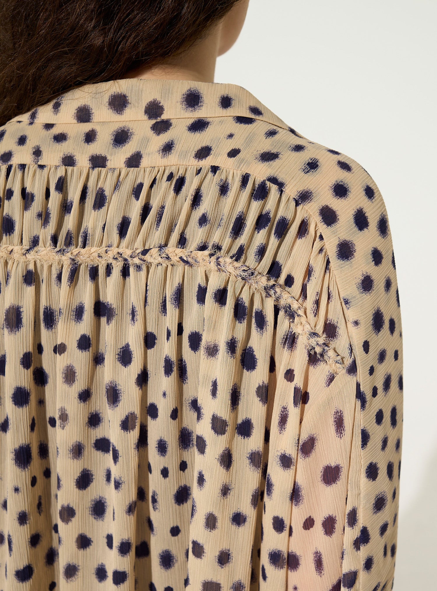 XXL oversized shirt with pink house print
