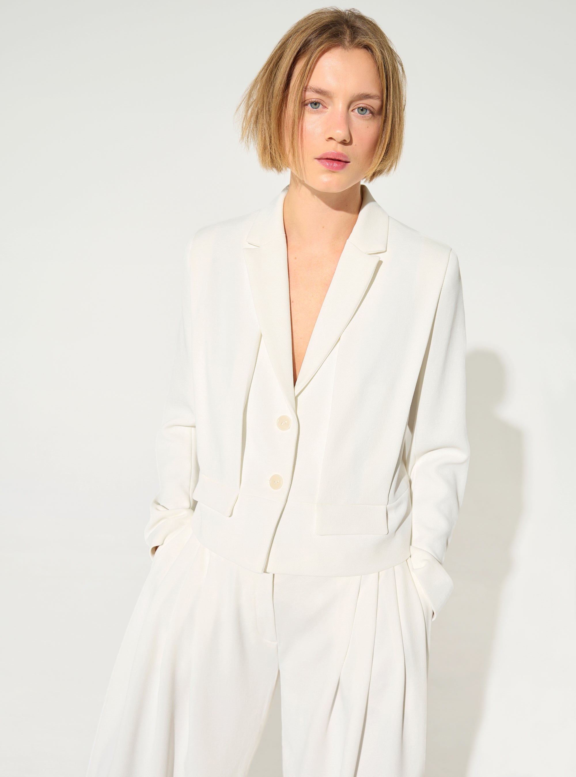 White straight jacket