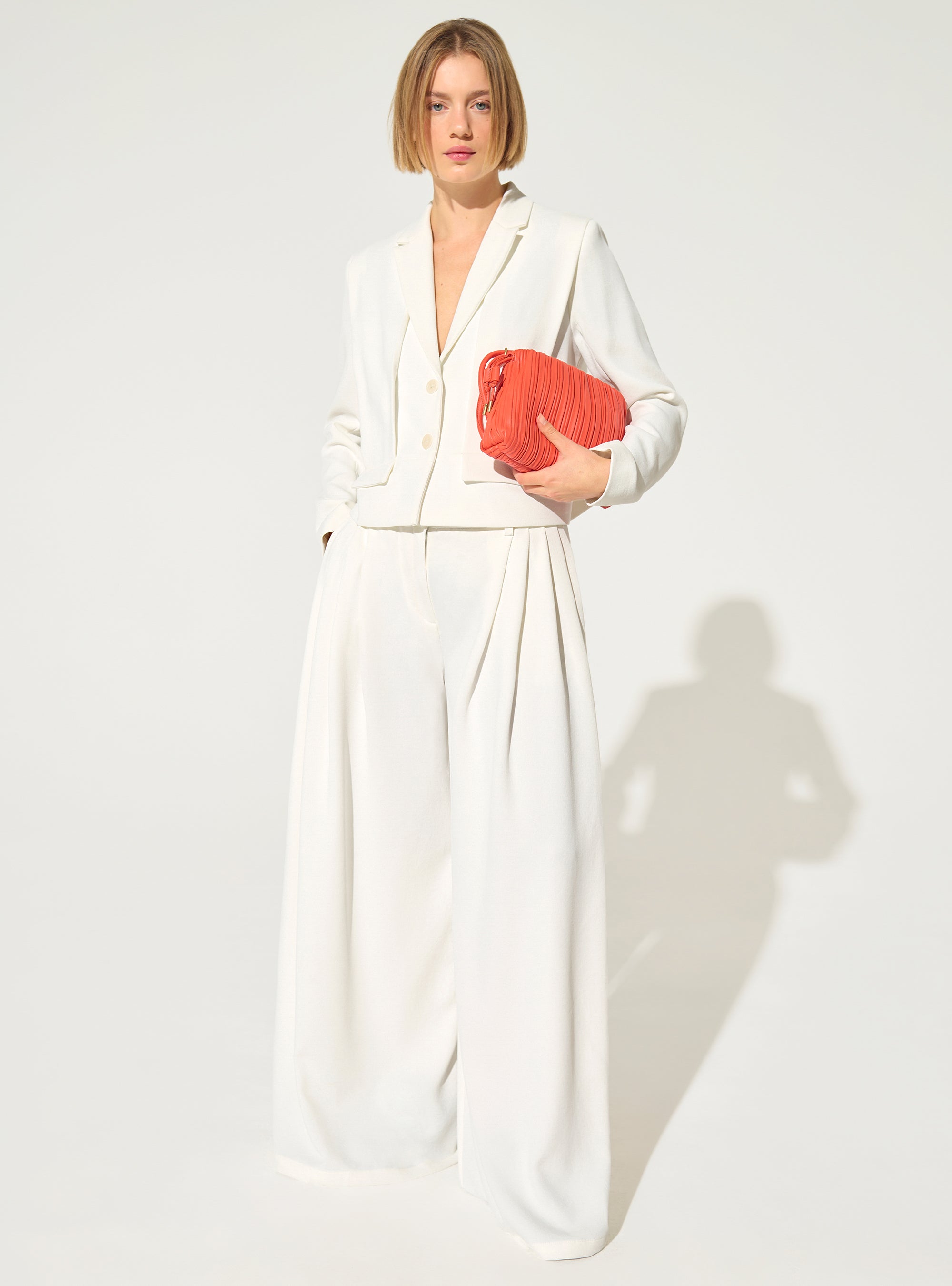 White straight jacket
