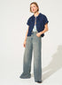 Blue cotton jeans