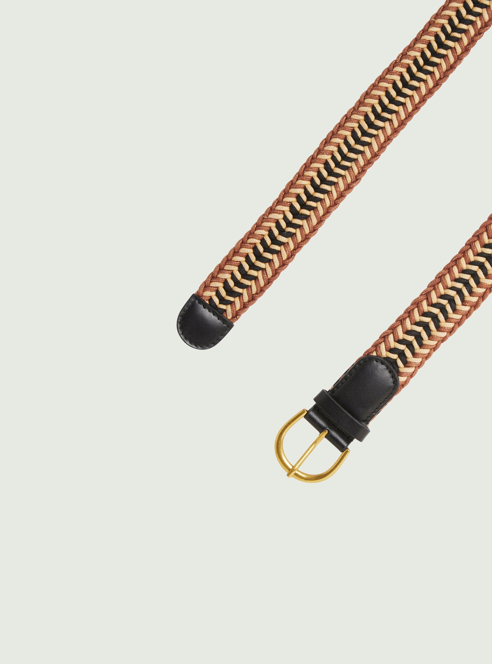 Black cotton belt