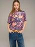 Cotélac Printed short-sleeve tee