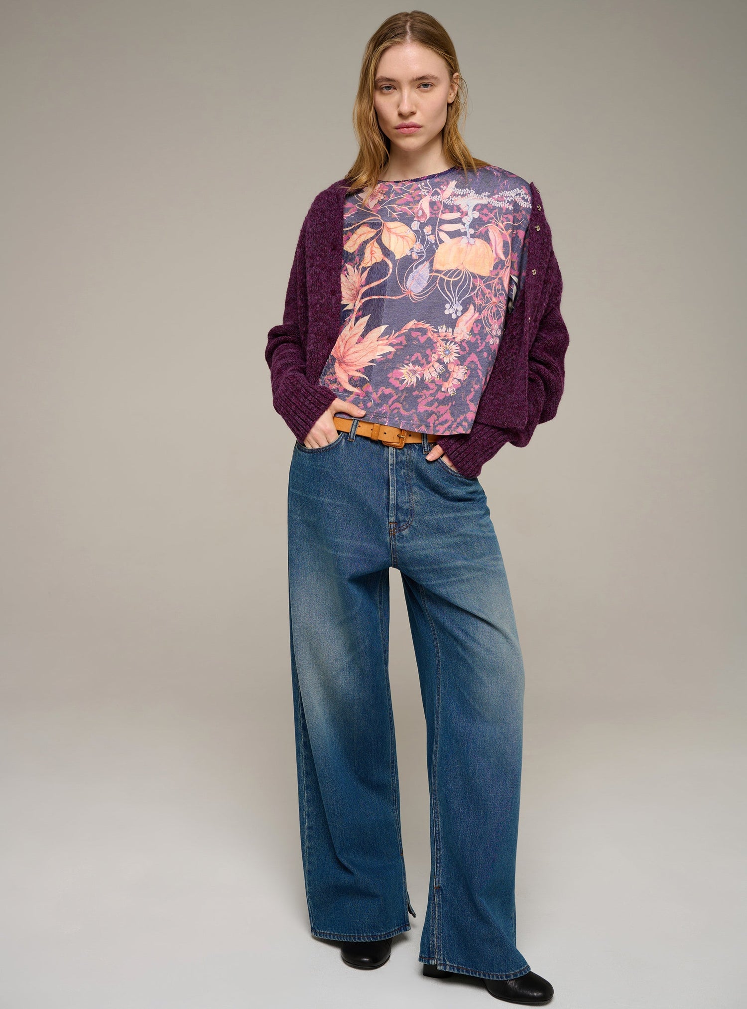 Cotélac Printed short-sleeve tee