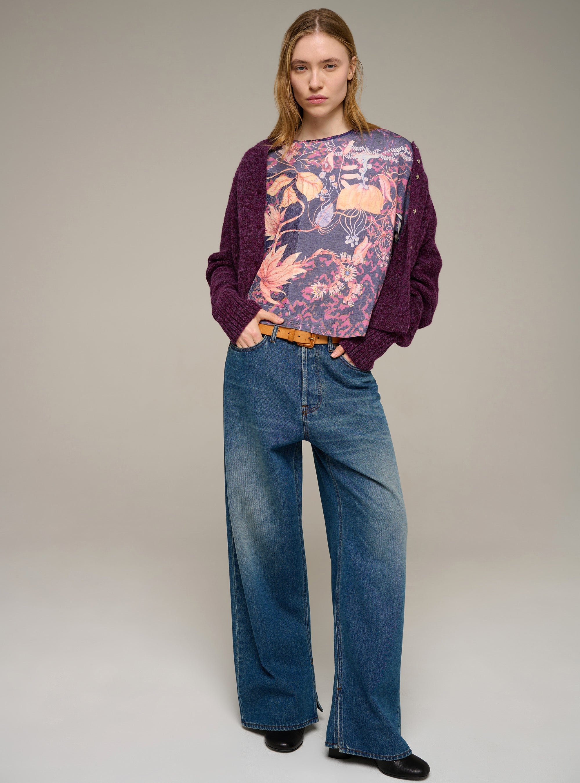 Cotélac Printed short-sleeve tee